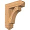 Ekena Millwork Westlake Arts and Crafts Smooth Bracket w/ Offset Brace, Western Red Cedar, 7 1/2"W x 24"D x 28"H BKT0806X24X28WTL03SWR - alternate 1
